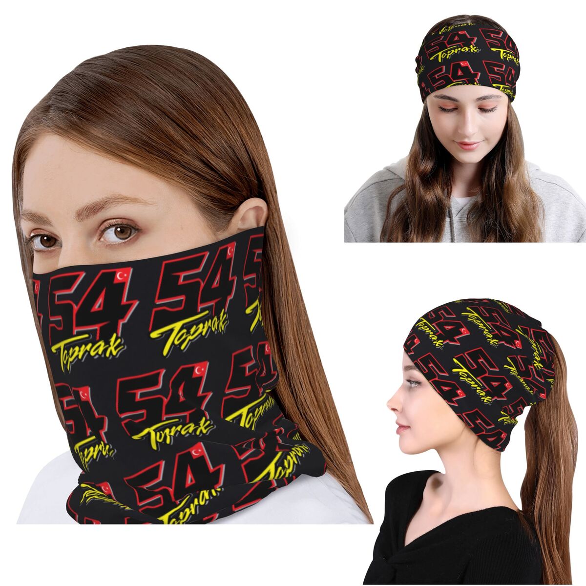 Knit Beanie Hat Warm - ทอปราค ราซกาตลิโอลู 54 ผ้าพันคอแบบคล้องคอ ผ้าพันคอวิเศษ หมวกไหมพรมอุ่นๆ
