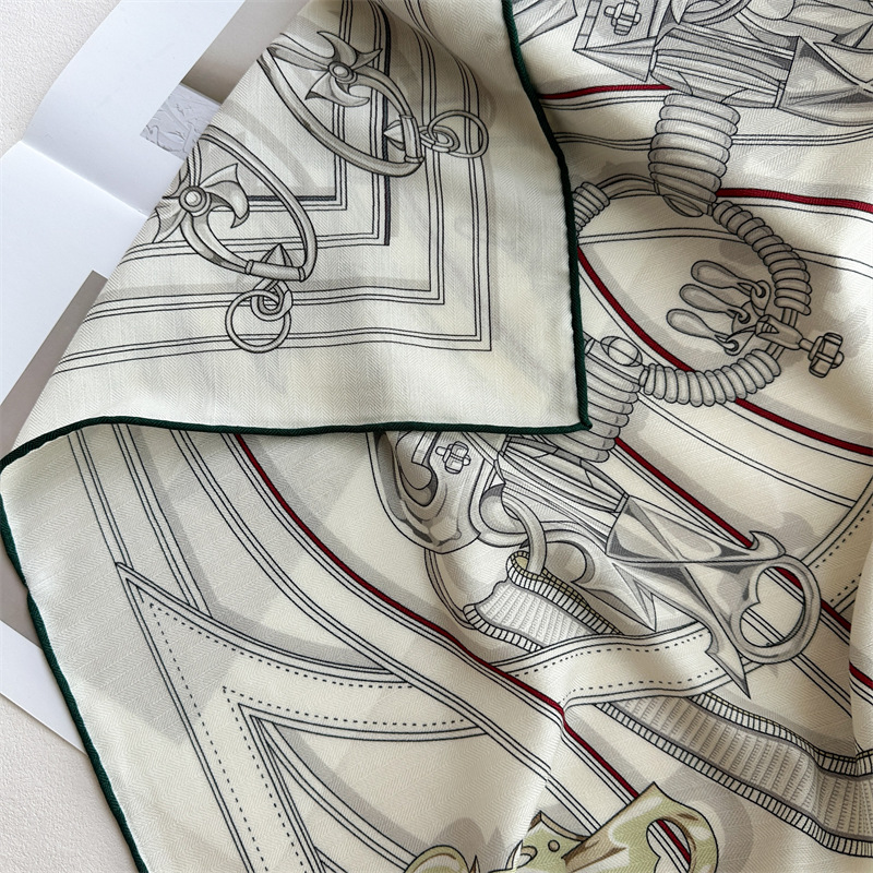 ผ้าพันคอไหมผสมขนสัตว์ 40% 60%  - Shawl Wrap Winter บทวิจารณ์และราคา