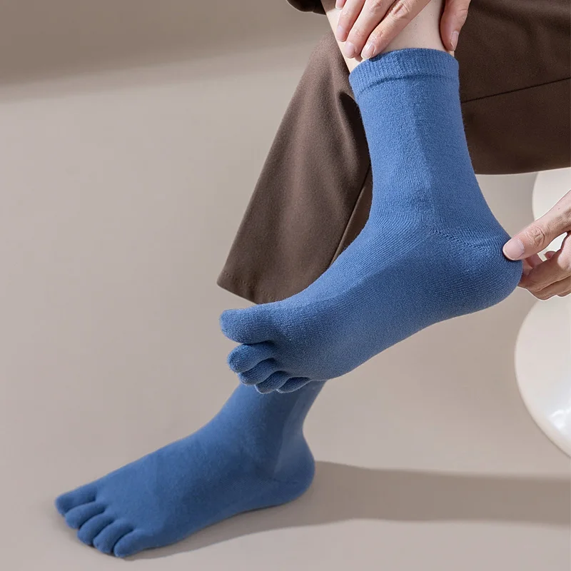 ถุงเท้าขนสัตว์ห้านิ้วแบบสั้น ห - Thermal Sock Wool บทวิจารณ์และราคา
