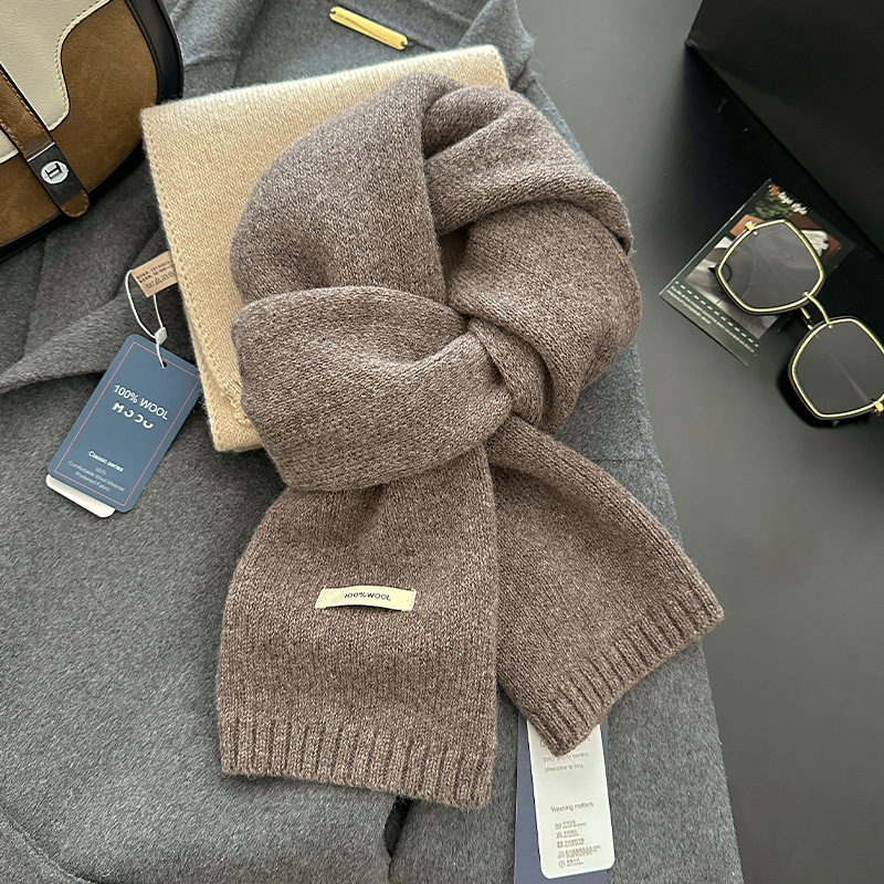 ผ้าพันคอขนสัตว์ 100% สำหรับผู้ - Wool Scarf Men บทวิจารณ์และราคา