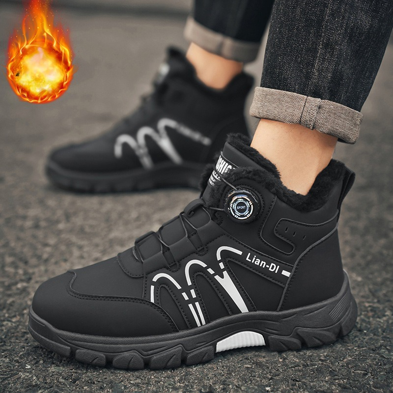 รองเท้าบูทหิมะผู้ชายแบบหุ้มข้อ - Waterproof Winter Boot บทวิจารณ์และราคา
