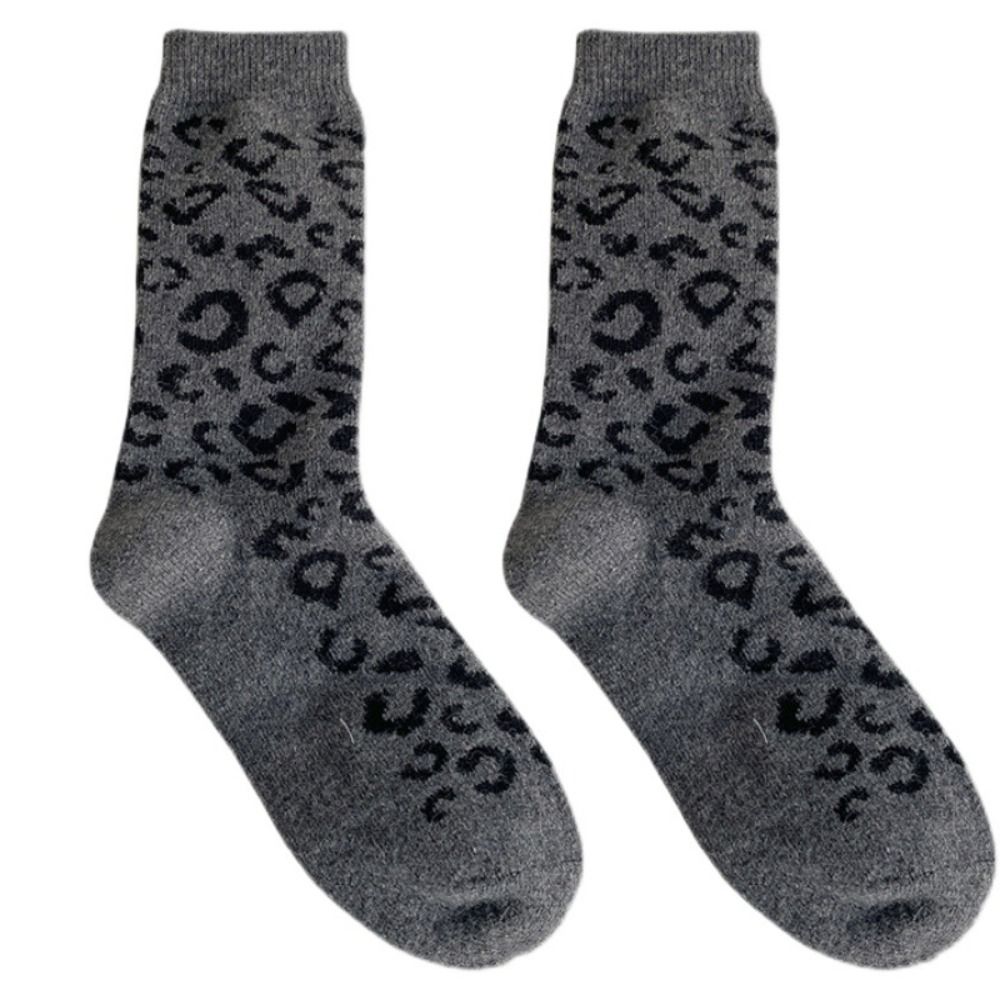 ถุงเท้าขนแกะยืดหยุ่นสูง ลายเสื - Thermal Sock Wool บทวิจารณ์และราคา
