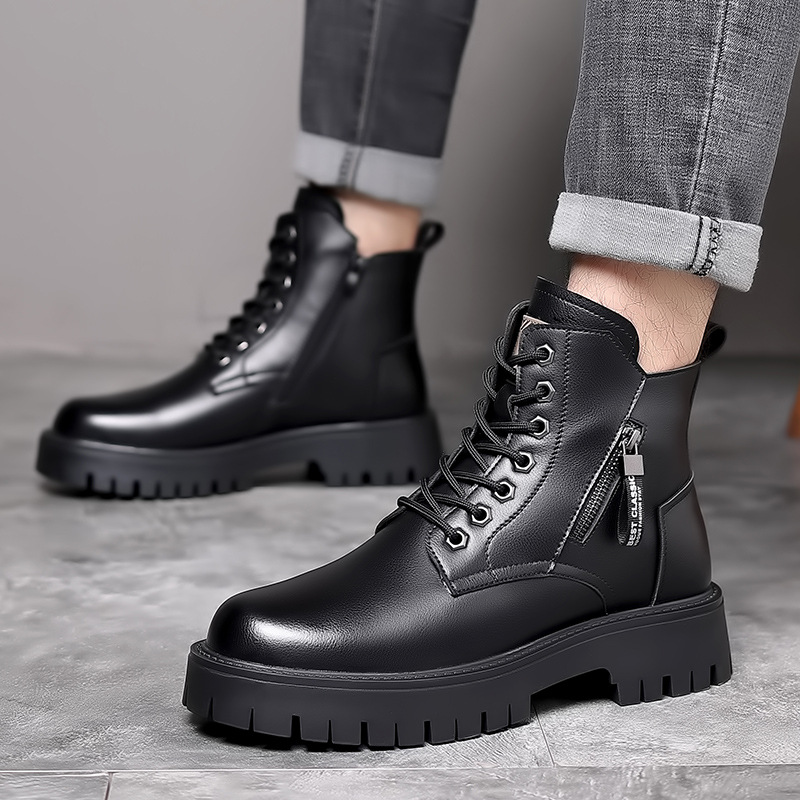 รองเท้าบูทหนังแท้สไตล์คลาสสิกส - Waterproof Winter Boot บทวิจารณ์และราคา