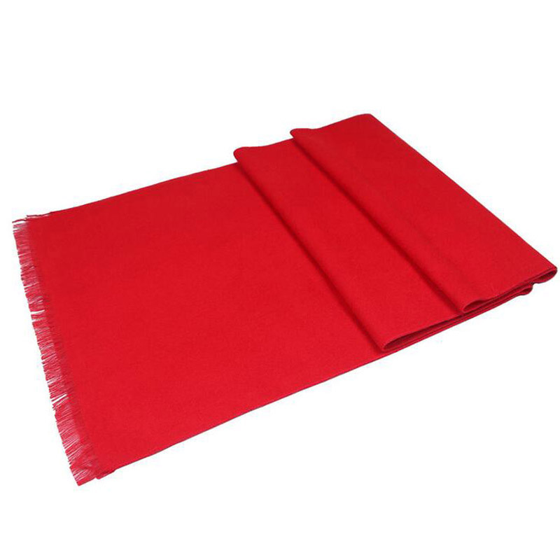 แฟชั่นฤดูหนาวสีทึบผู้ชายผ้าพัน - Wool Scarf Men บทวิจารณ์และราคา