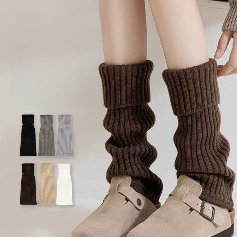 ถุงเท้าอุ่นขาแบบถักไหมพรมหนา ก - Thermal Sock Wool บทวิจารณ์และราคา