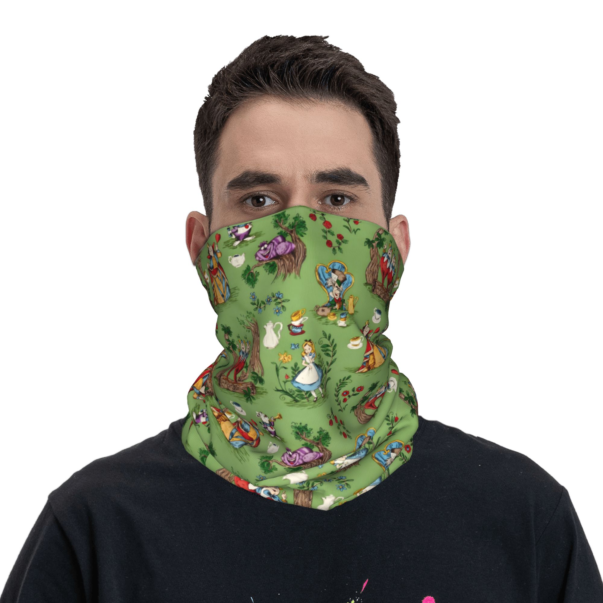 ผ้าพันคอแบบพันคอ A-Alice in W- - Neck Gaiter Fleece บทวิจารณ์และราคา