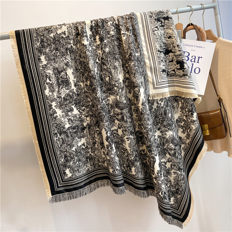 หรูหราผ้าพันคอผู้หญิงแคชเมียร์ - Cashmere Pashmina Wrap บทวิจารณ์และราคา