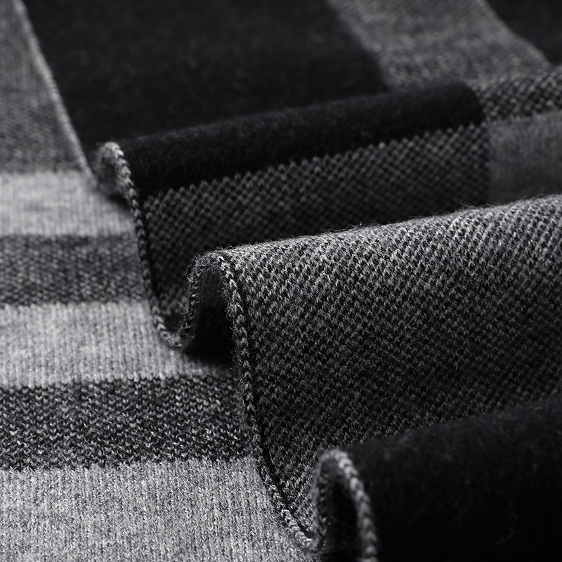 ผ้าพันคอหรูหราสำหรับผู้ชาย ผ้า - Wool Scarf Men บทวิจารณ์และราคา