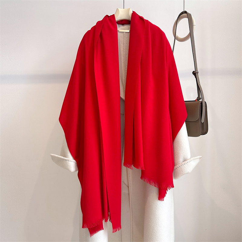 ผ้าพันคอแคชเมียร์ฤดูหนาวสุดหรู - Shawl Wrap Winter บทวิจารณ์และราคา
