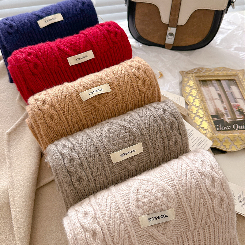 ผ้าพันคอขนสัตว์แท้ 100% หรูหรา - Shawl Wrap Winter บทวิจารณ์และราคา