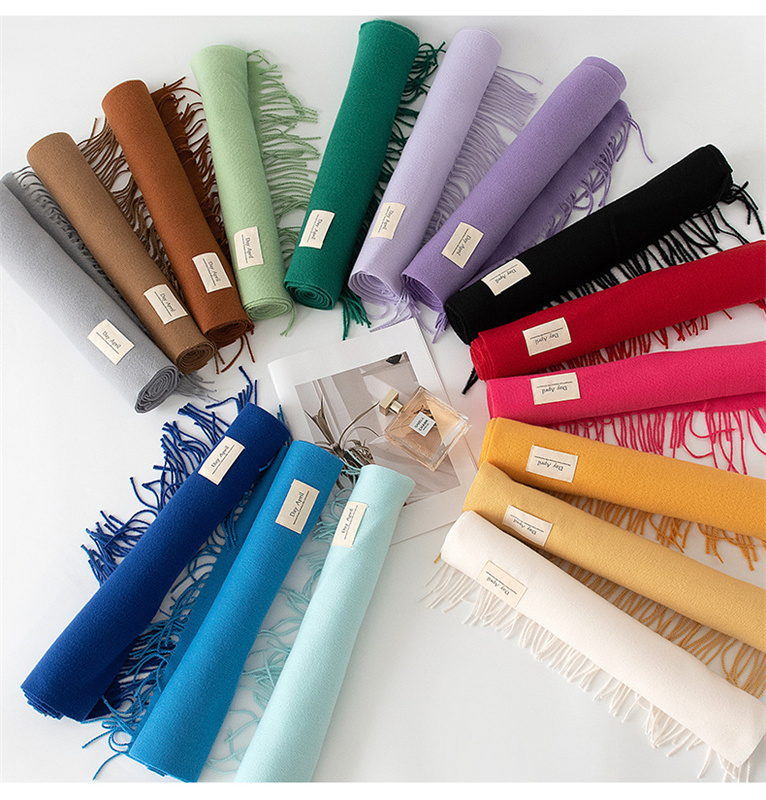 2024ฤดูใบไม้ร่วงผ้าพันคอผู้หญิ - Shawl Wrap Winter บทวิจารณ์และราคา