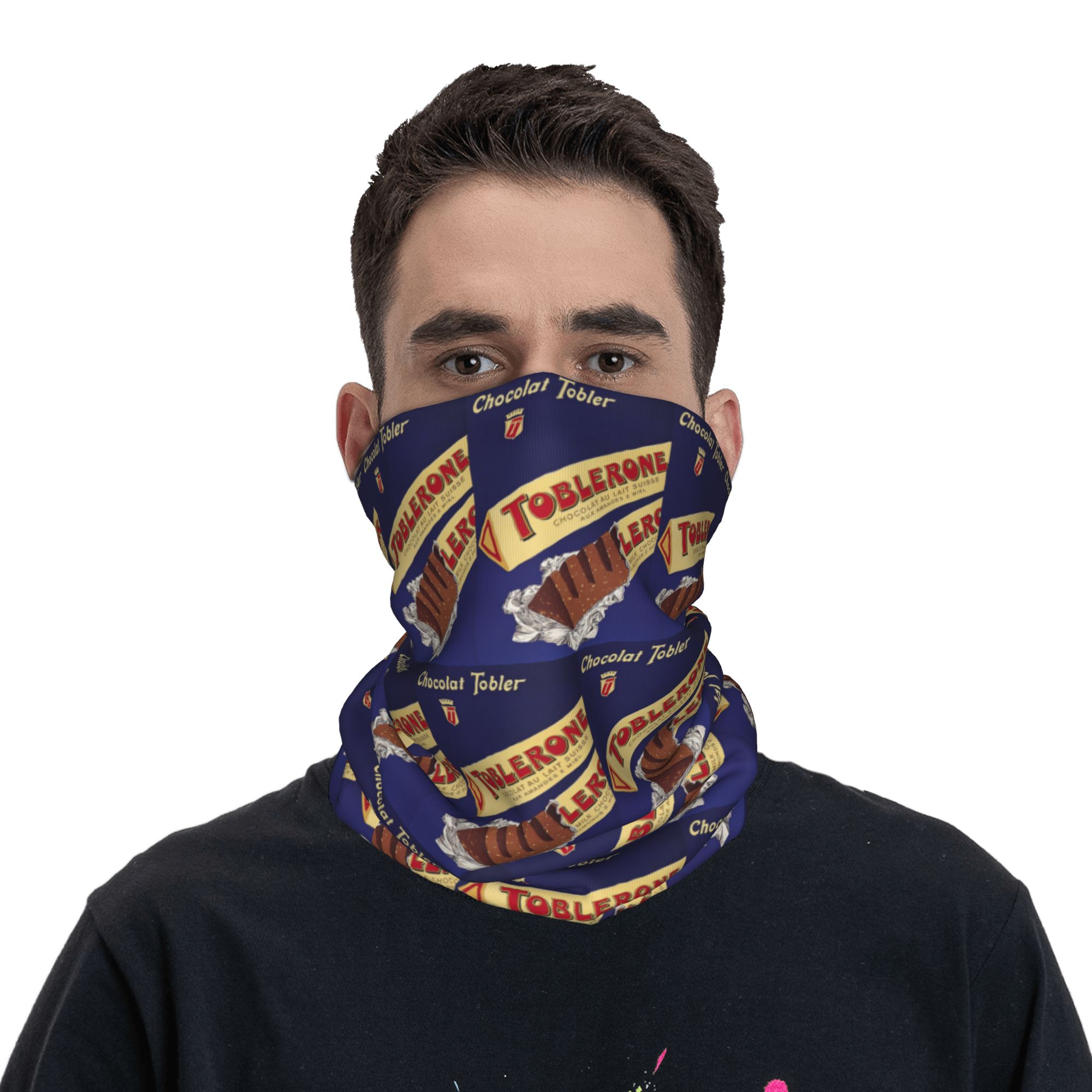ช็อกโกแลต โทบเลอร์ โทบเลอโรน 1 - Neck Gaiter Fleece บทวิจารณ์และราคา