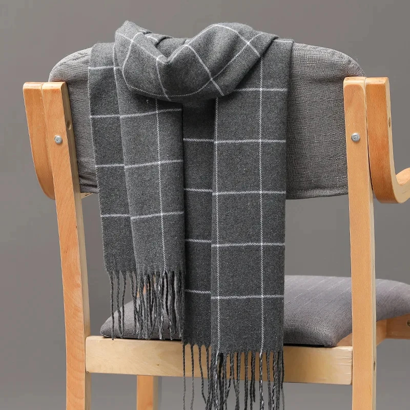2024 ใหม่ฤดูหนาวผู้ชายผ้าพันคอ - Wool Scarf Men บทวิจารณ์และราคา